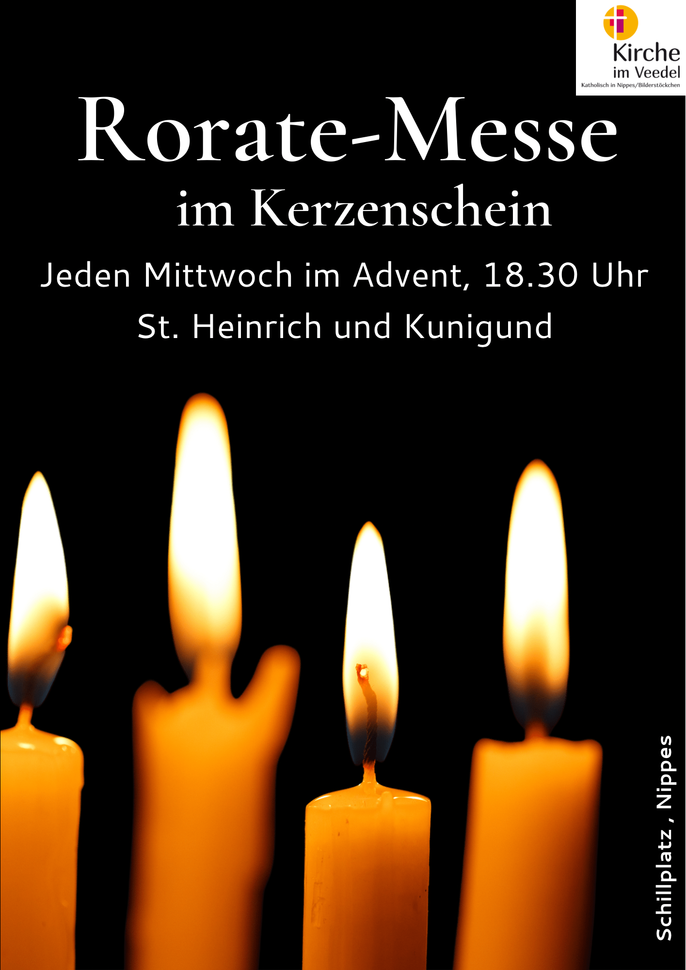 Rorate Messe Plakat