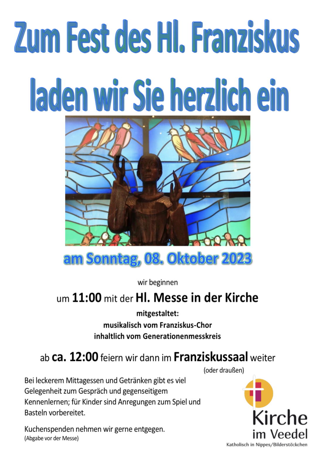 Fest um den Kirchturm Franziskus 23